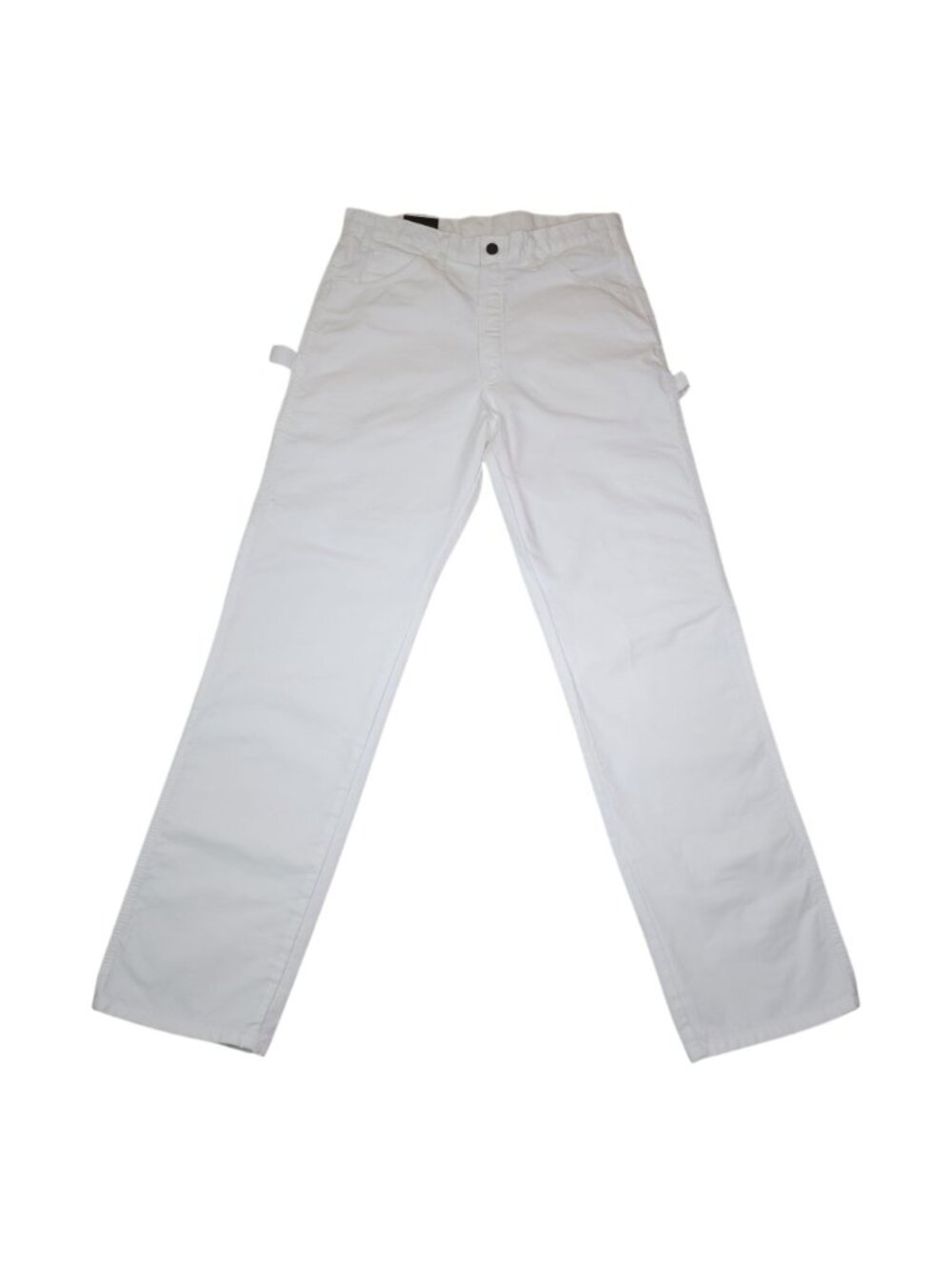 Dickies Mens White Utility Pants Relaxed Fit Multiple Tool Pockets & Loops 32X34 - Picture 3 of 11
